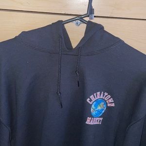 Chinatown market limited edition black hoodie
